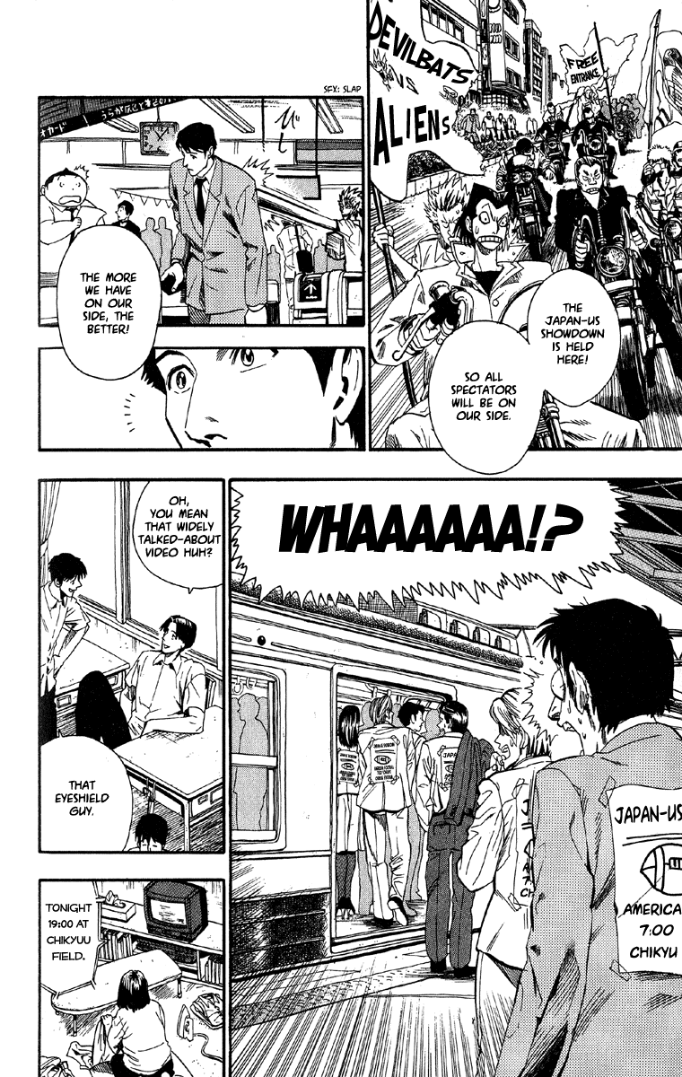 Eyeshield 21 Chapter 61 page 6 - Chapter 61: Japan-US Showdown