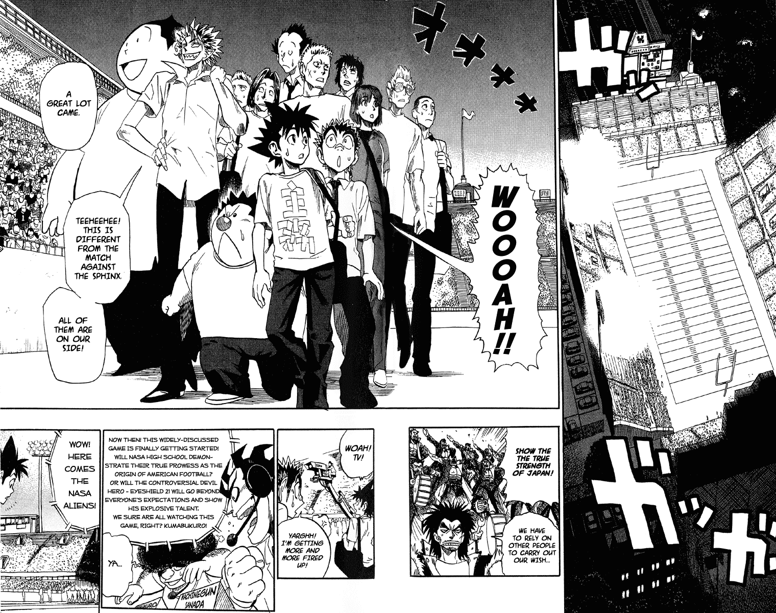 Eyeshield 21 Chapter 61 page 8 - Chapter 61: Japan-US Showdown