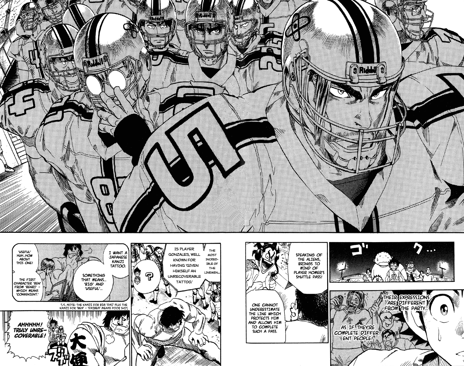 Eyeshield 21 Chapter 61 page 9 - Chapter 61: Japan-US Showdown
