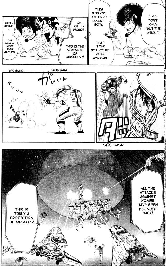 Eyeshield 21 Chapter 62 page 10 - Chapter 62: The Muscles of the Americans