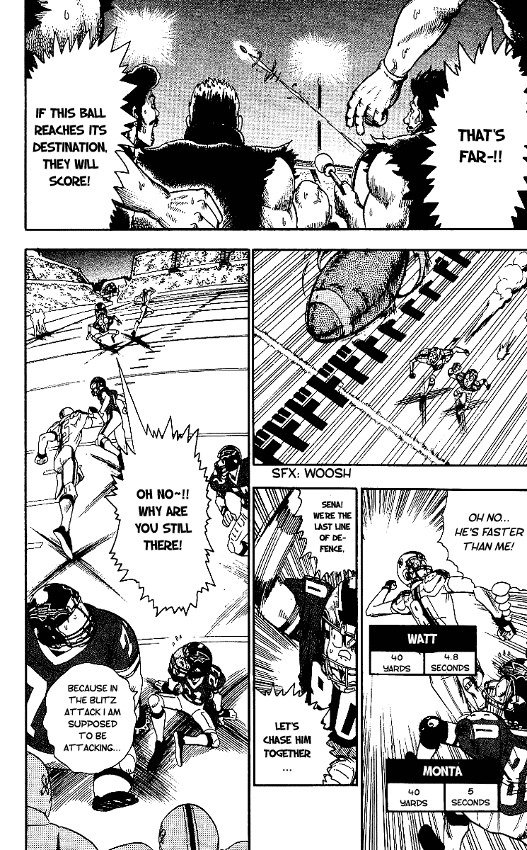 Eyeshield 21 Chapter 62 page 12 - Chapter 62: The Muscles of the Americans