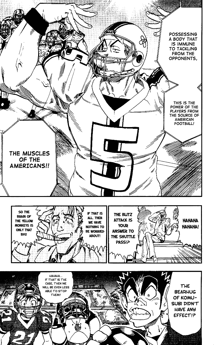 Eyeshield 21 Chapter 62 page 21 - Chapter 62: The Muscles of the Americans
