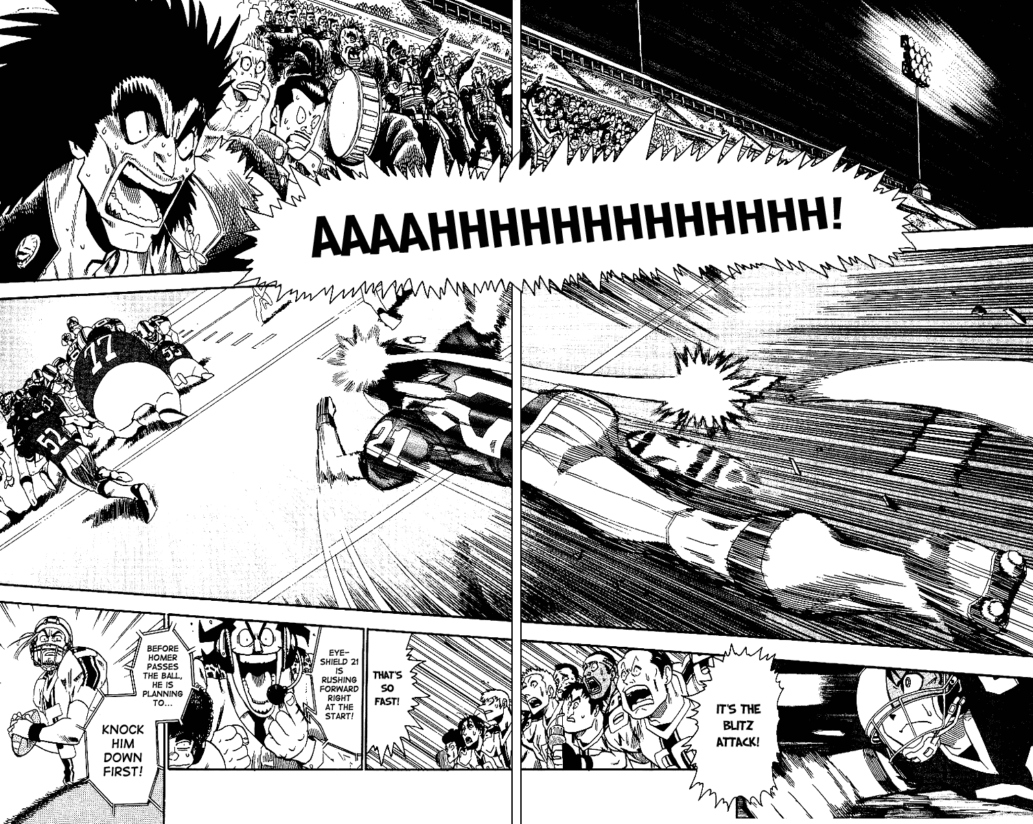 Eyeshield 21 Chapter 62 page 7 - Chapter 62: The Muscles of the Americans