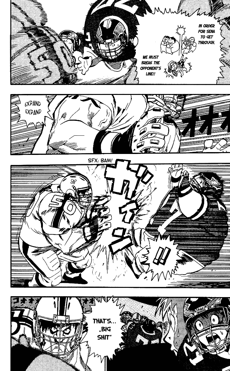 Eyeshield 21 Chapter 62 page 8 - Chapter 62: The Muscles of the Americans