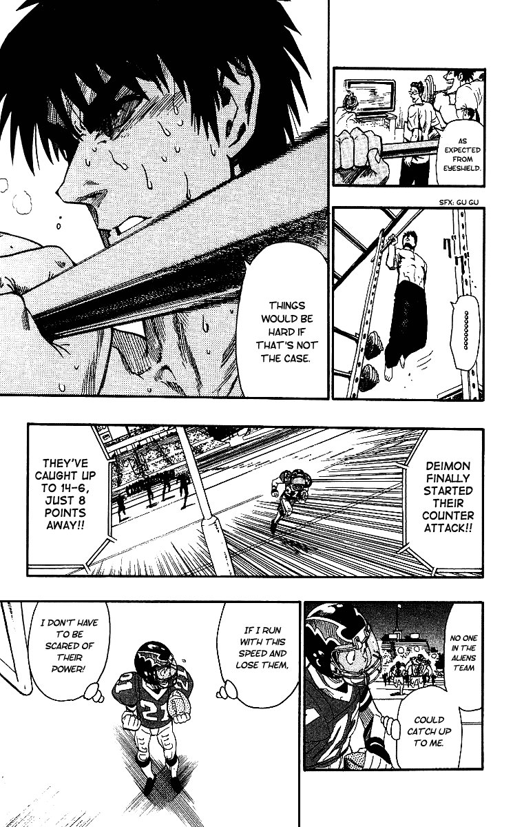Eyeshield 21 Chapter 64 page 11 - Chapter 64: Why Warriors Look to the Strong