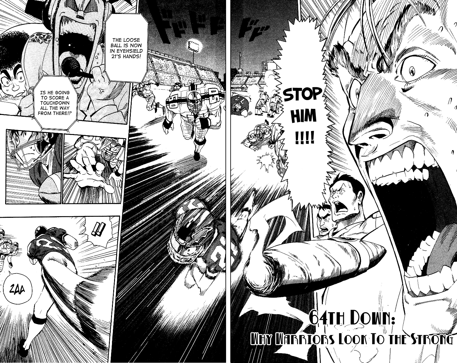 Eyeshield 21 Chapter 64 page 3 - Chapter 64: Why Warriors Look to the Strong