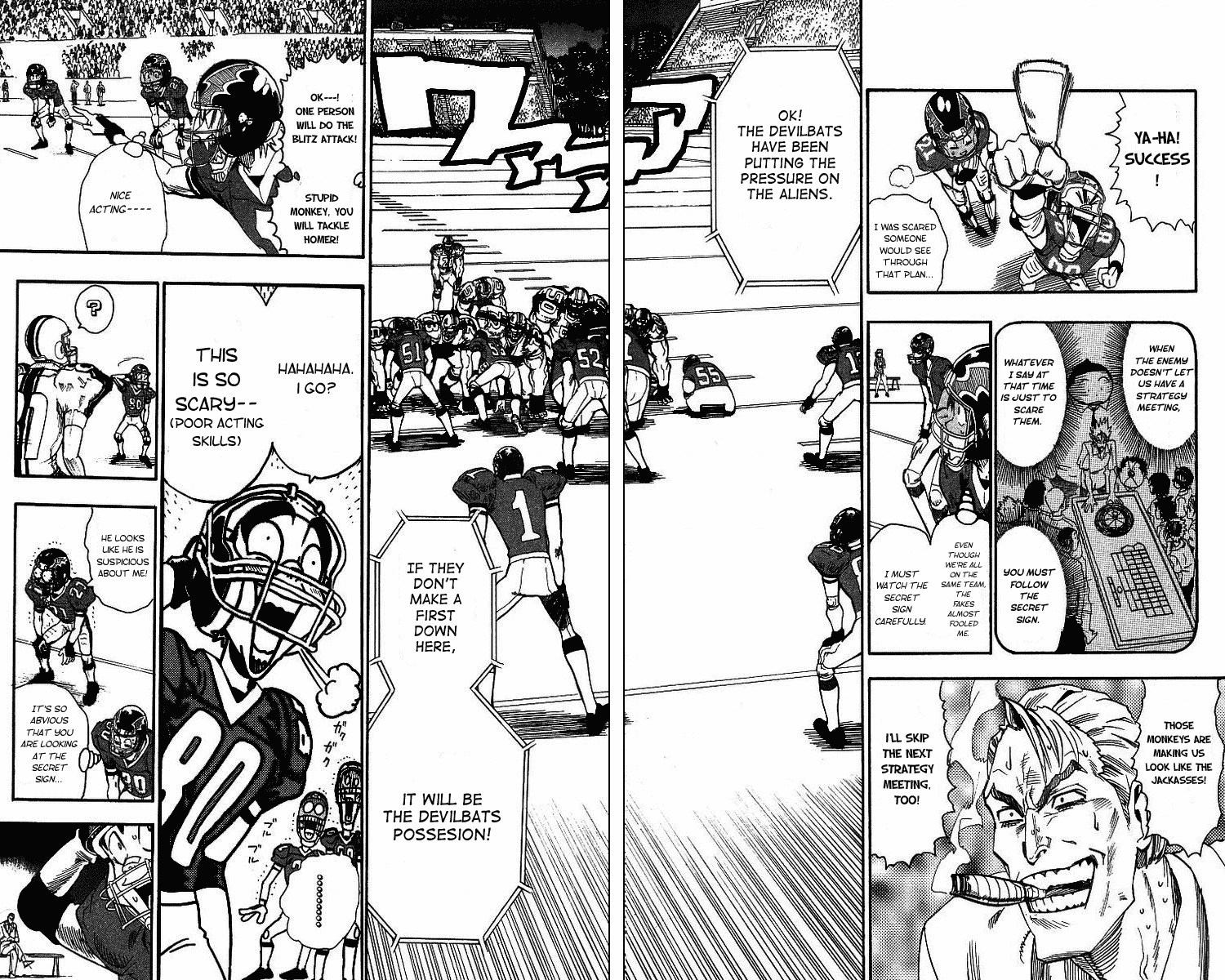 Eyeshield 21 Chapter 65 page 12 - Chapter 65: Hiruma VS Apollo