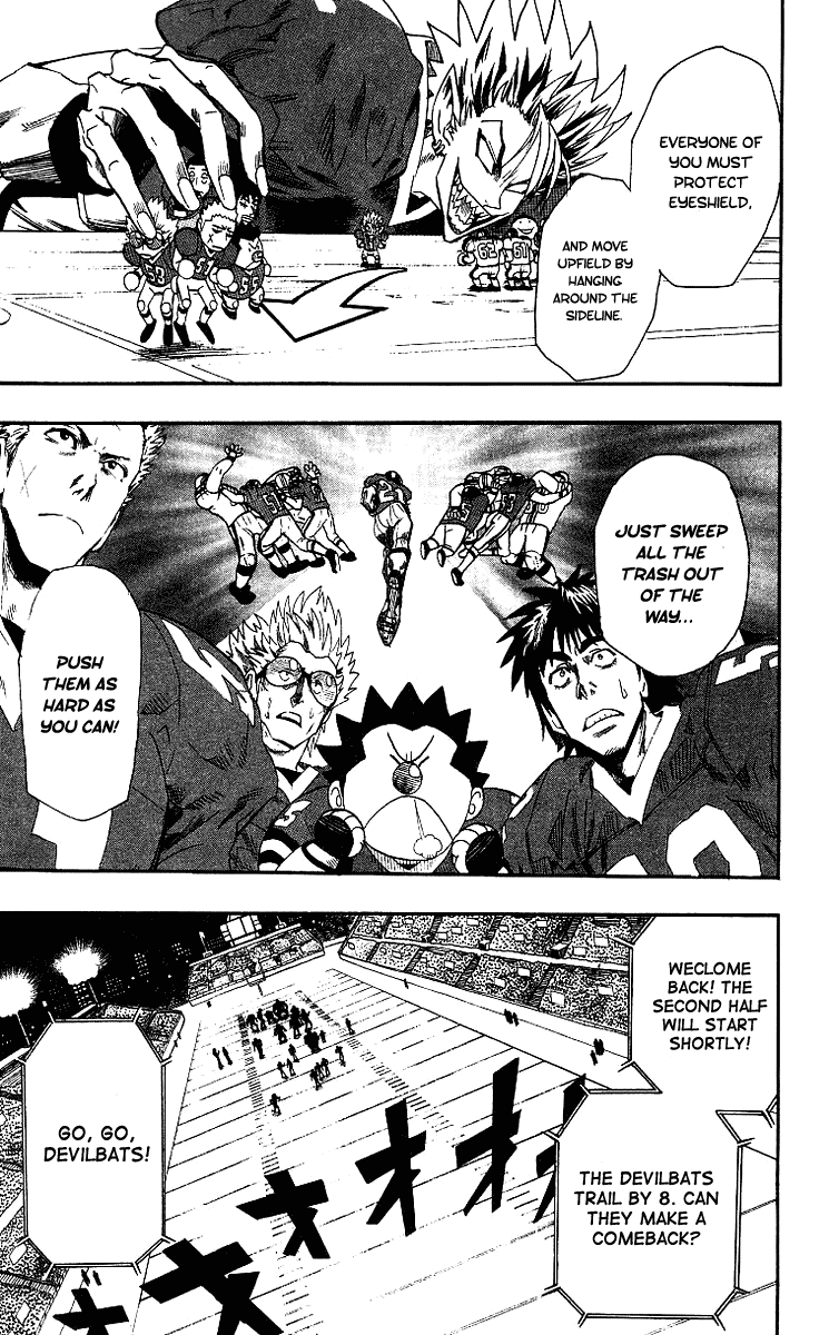 Eyeshield 21 Chapter 66 page 16 - Chapter 66: Sweeper Tactic