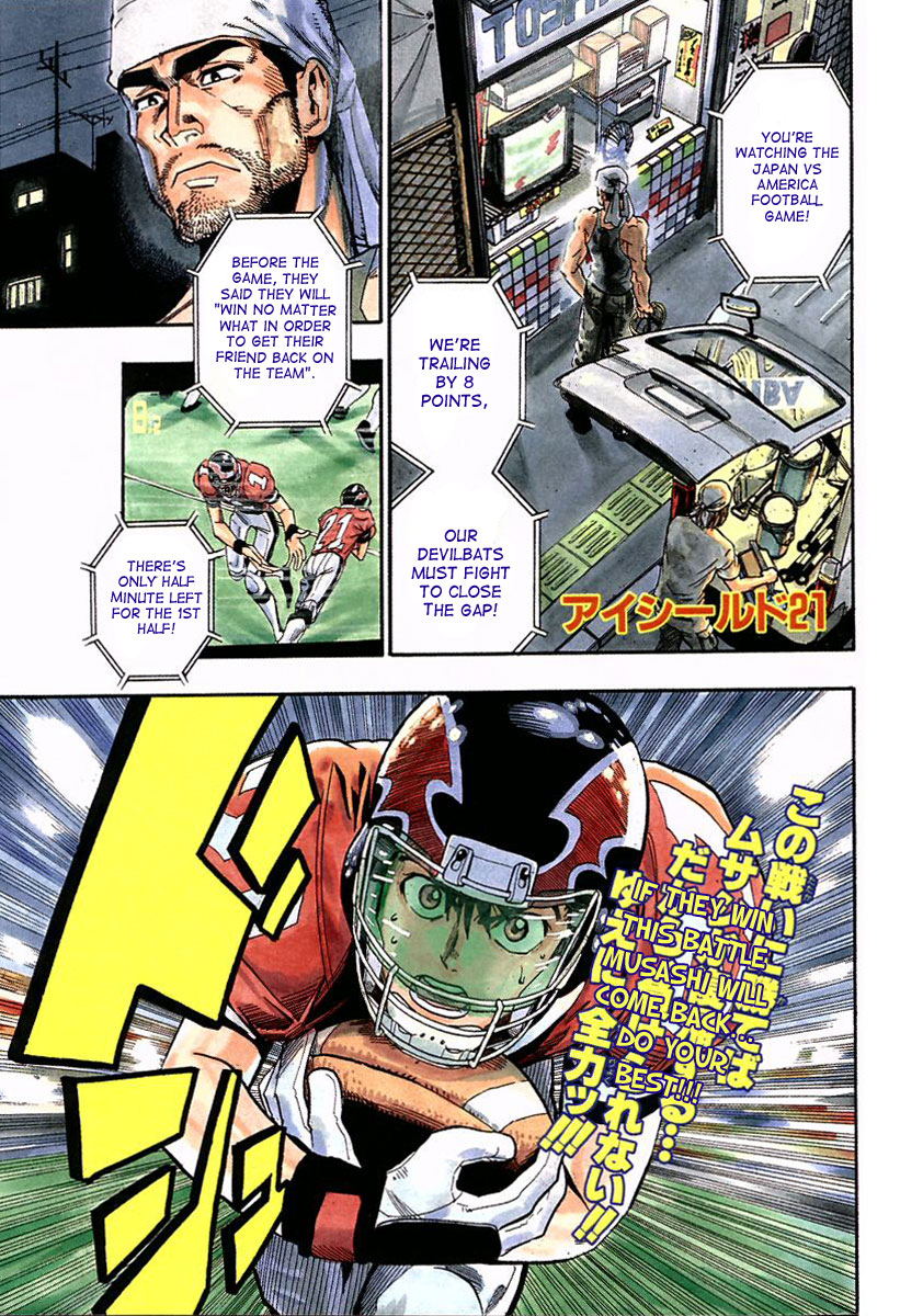 Eyeshield 21 Chapter 66 page 2 - Chapter 66: Sweeper Tactic