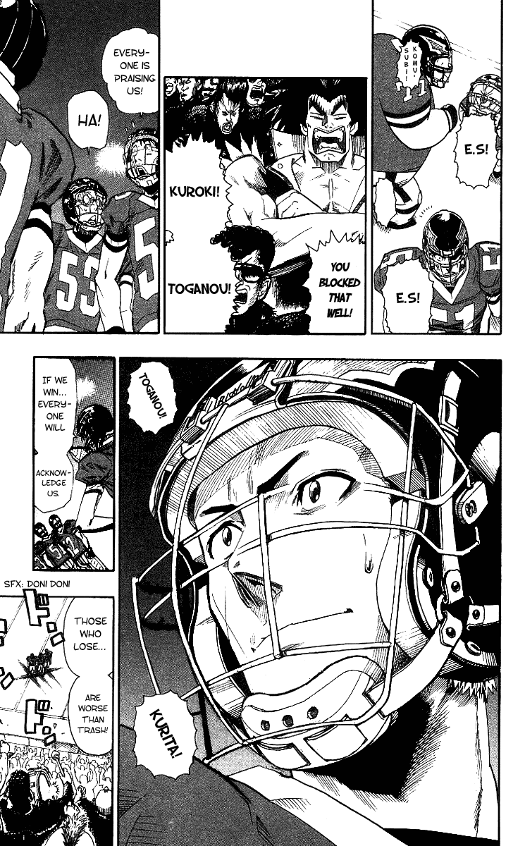 Eyeshield 21 Chapter 67 page 10 - Chapter 67: If there is something you Want