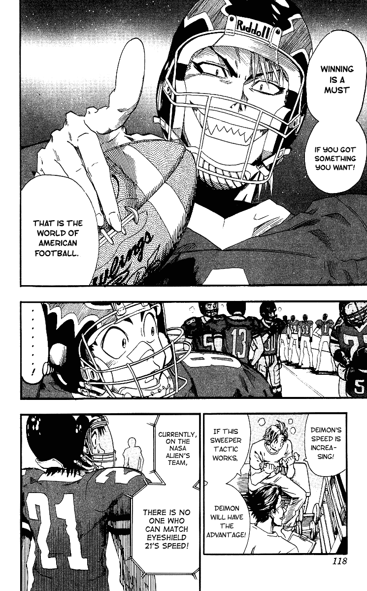 Eyeshield 21 Chapter 67 page 11 - Chapter 67: If there is something you Want