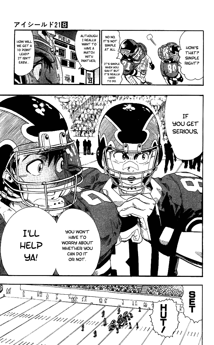 Eyeshield 21 Chapter 67 page 14 - Chapter 67: If there is something you Want