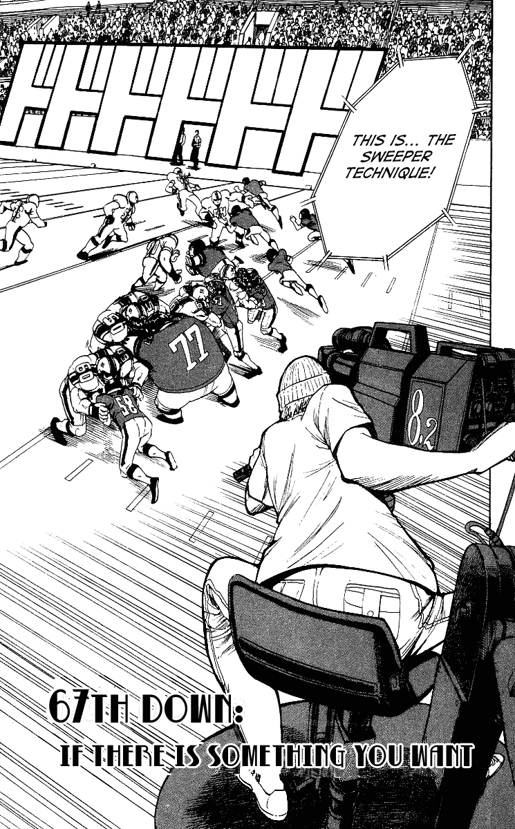 Eyeshield 21 Chapter 67 page 2 - Chapter 67: If there is something you Want