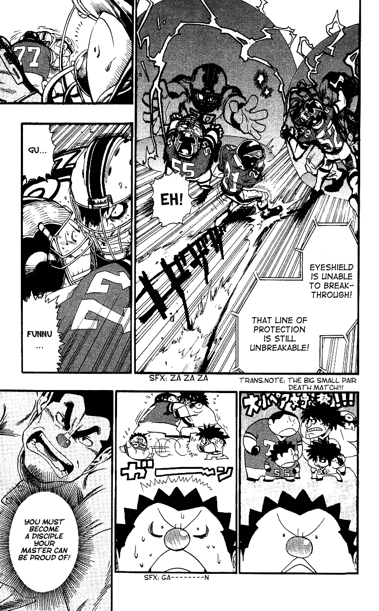 Eyeshield 21 Chapter 67 page 4 - Chapter 67: If there is something you Want
