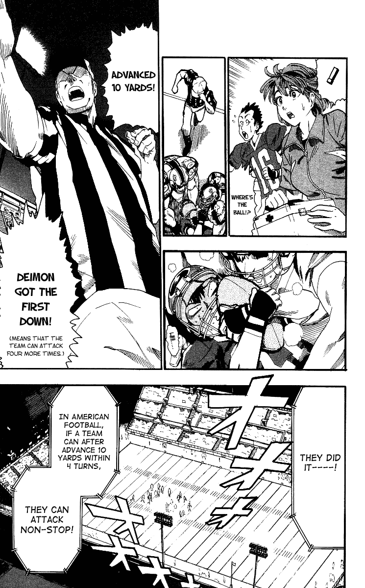 Eyeshield 21 Chapter 67 page 8 - Chapter 67: If there is something you Want