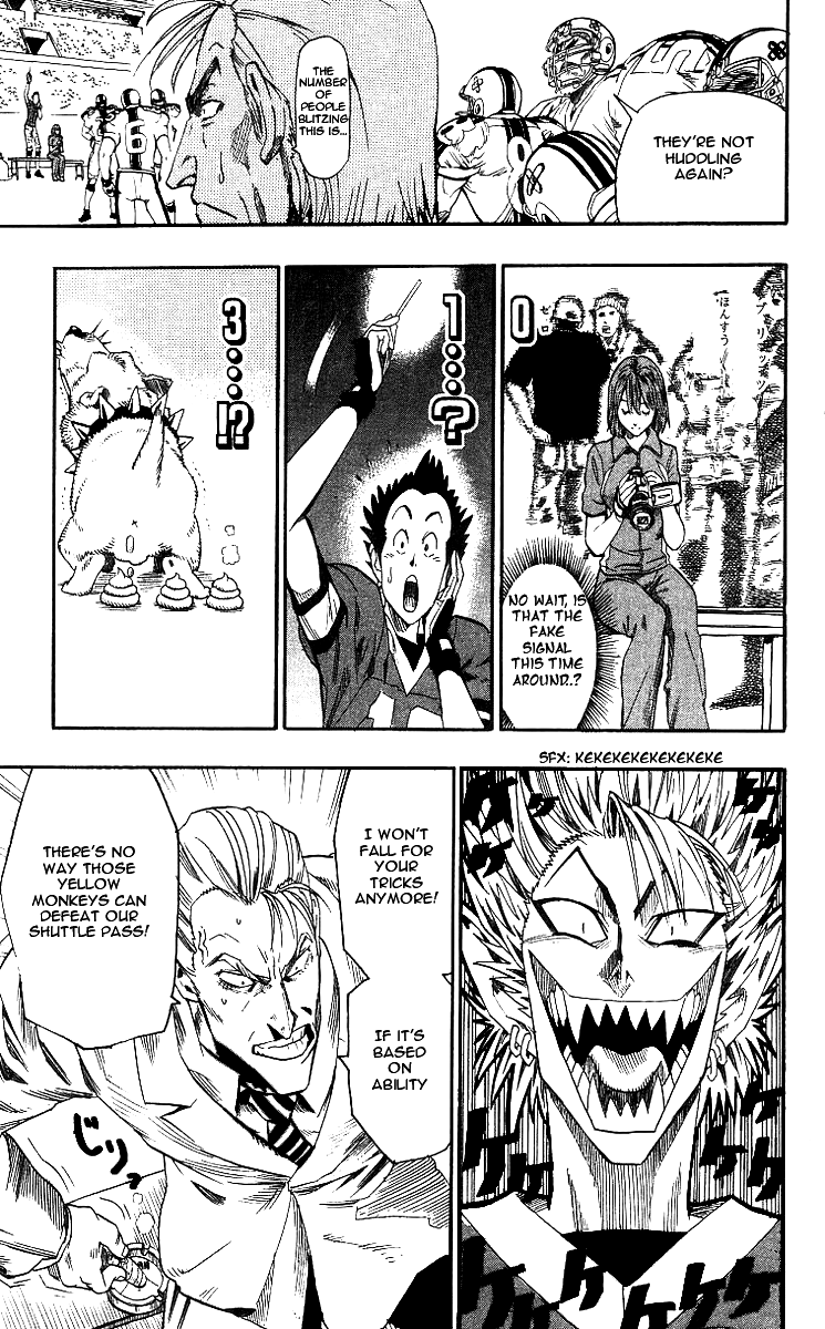 Eyeshield 21 Chapter 68 page 6 - Chapter 68: The Iron Grid has Opened