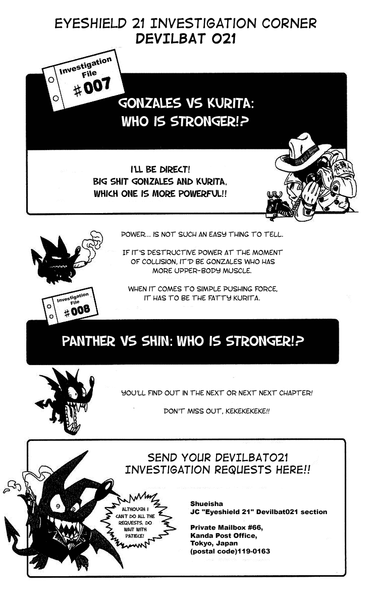 Eyeshield 21 Chapter 69 page 18 - Chapter 69: Natural Born Sprinter