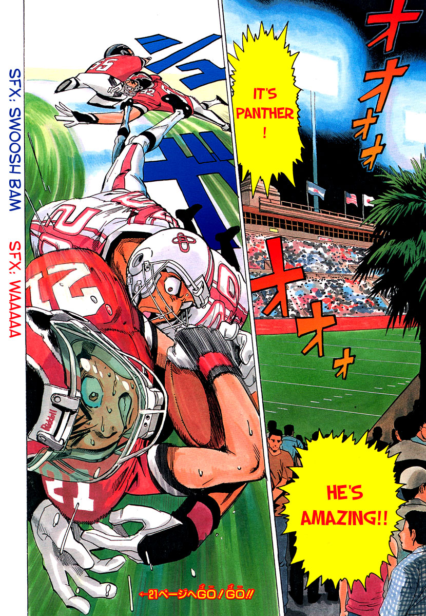 Eyeshield 21 Chapter 70 page 4 - Chapter 70: Nature of the Beast