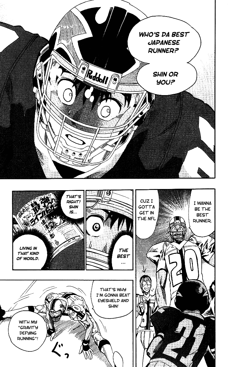 Eyeshield 21 Chapter 70 page 9 - Chapter 70: Nature of the Beast