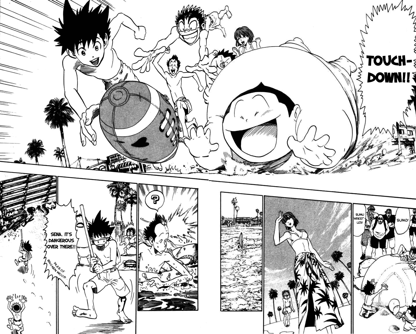 Eyeshield 21 Chapter 72 page 5 - Chapter 72: Heaven or Hell, the American Training Camp!!