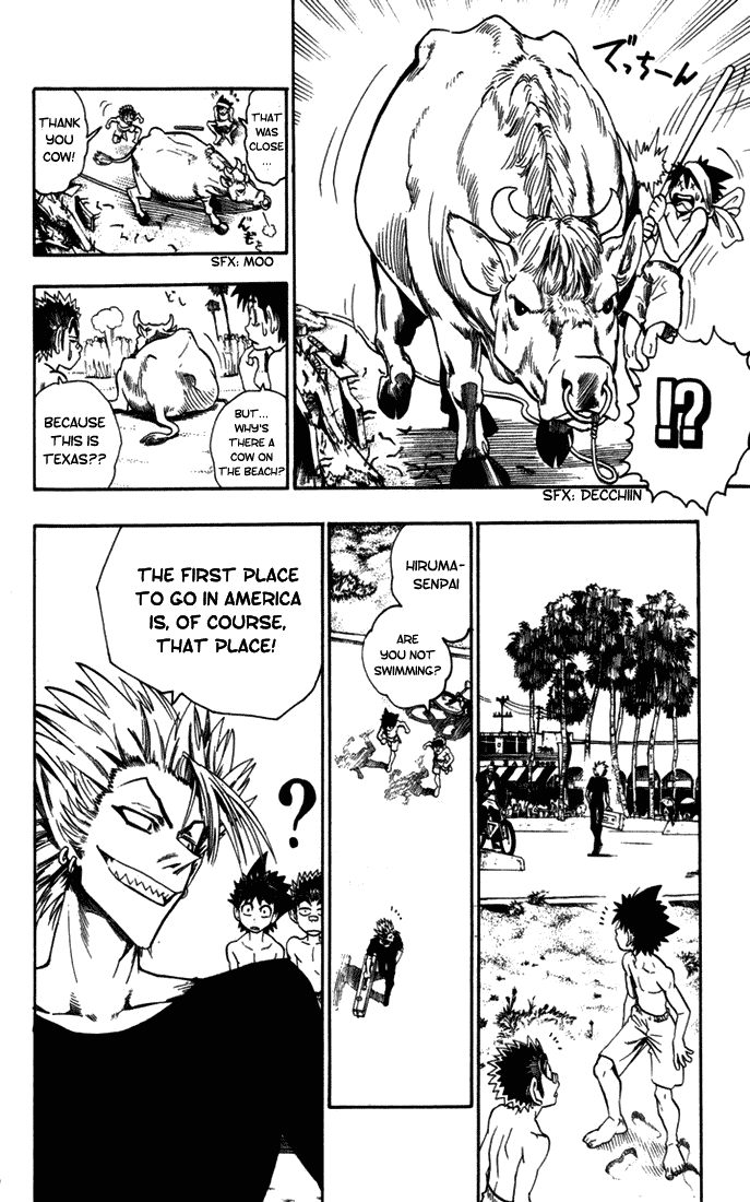 Eyeshield 21 Chapter 72 page 6 - Chapter 72: Heaven or Hell, the American Training Camp!!