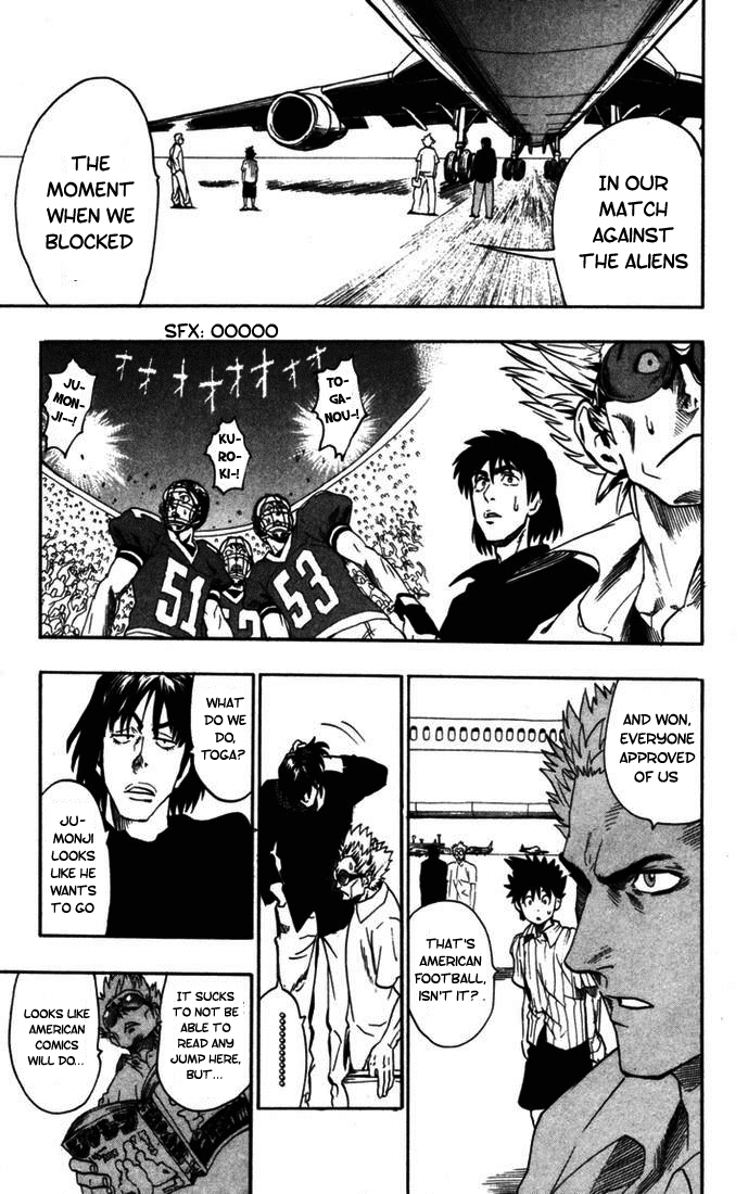 Eyeshield 21 Chapter 77 page 17 - Chapter 77: The Men Who Fell in Love with Hell