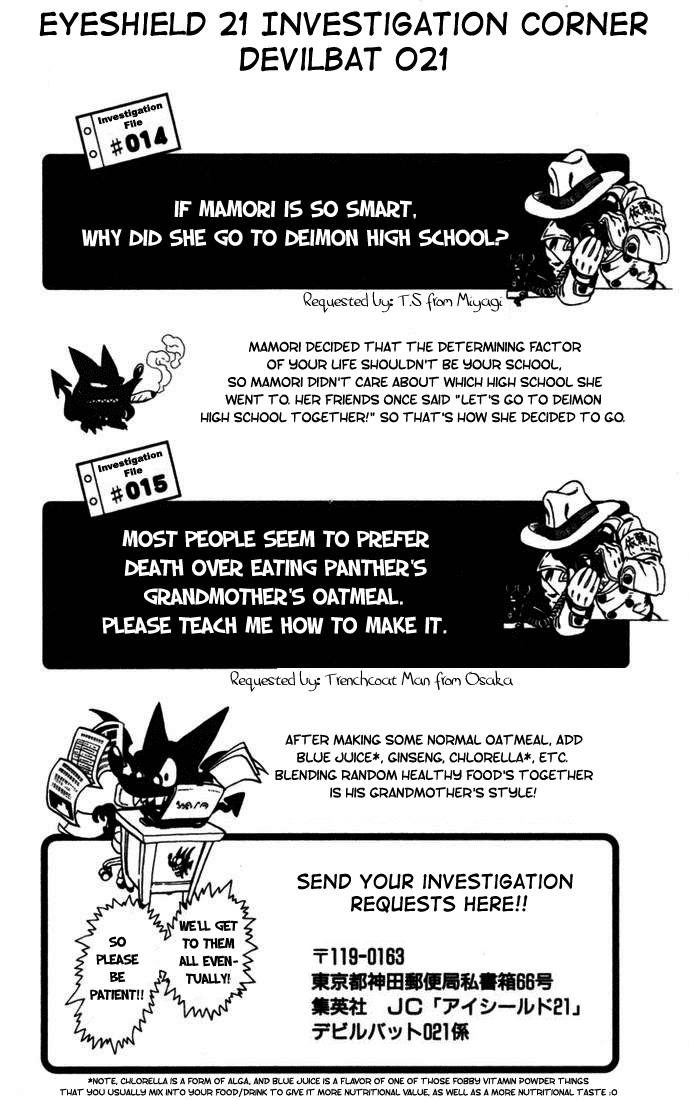 Eyeshield 21 Chapter 78 page 18 - Chapter 78: The Distant Las Vegas