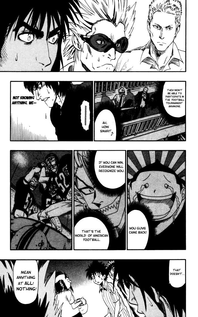 Eyeshield 21 Chapter 79 page 17 - Chapter 79: Advance! DevilBat Troops!