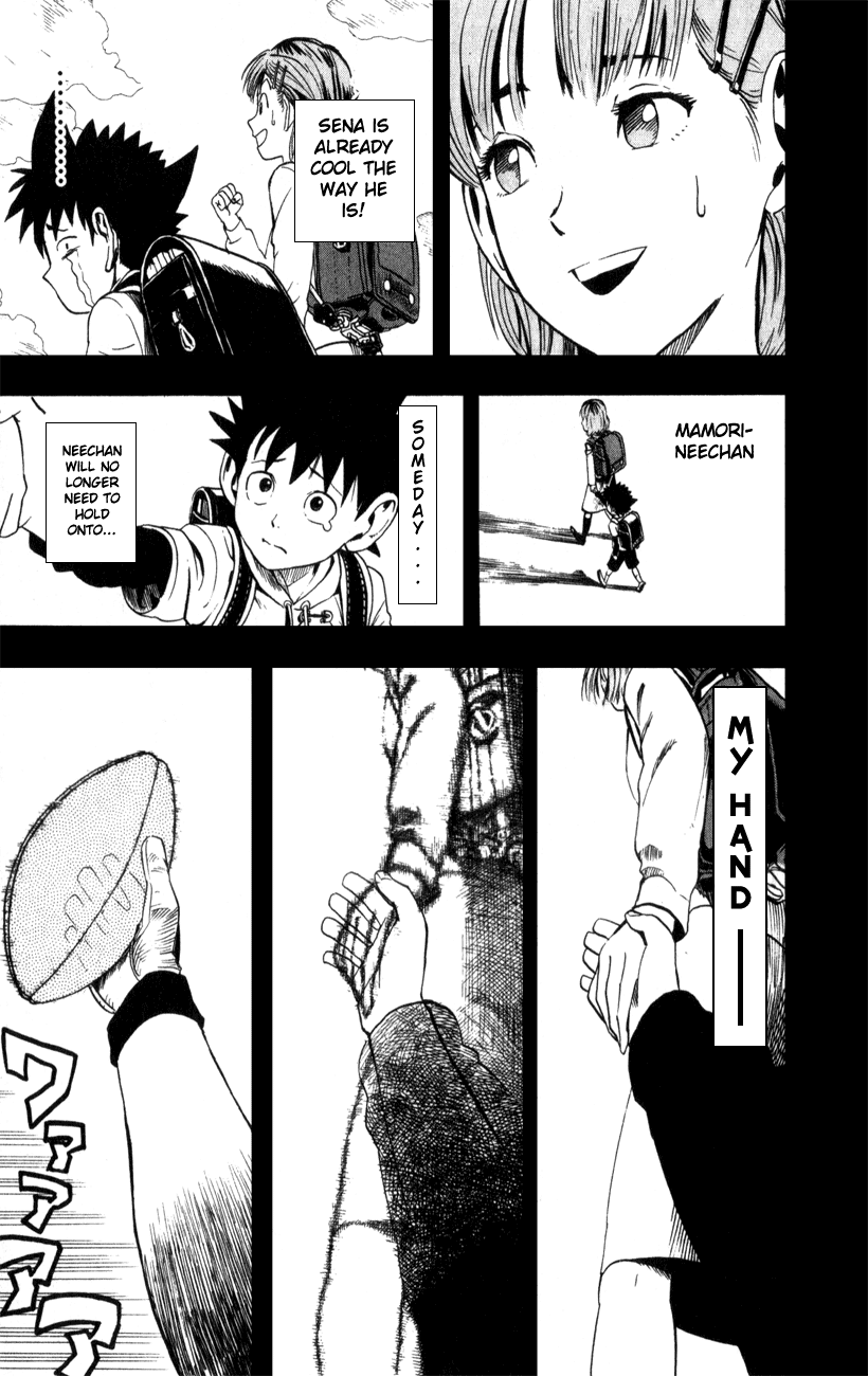 Eyeshield 21 Chapter 8 page 5 - Chapter 8: That Hand Won't Stop Me