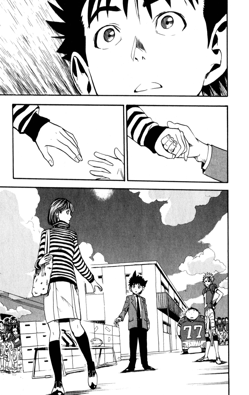 Eyeshield 21 Chapter 8 page 7 - Chapter 8: That Hand Won't Stop Me