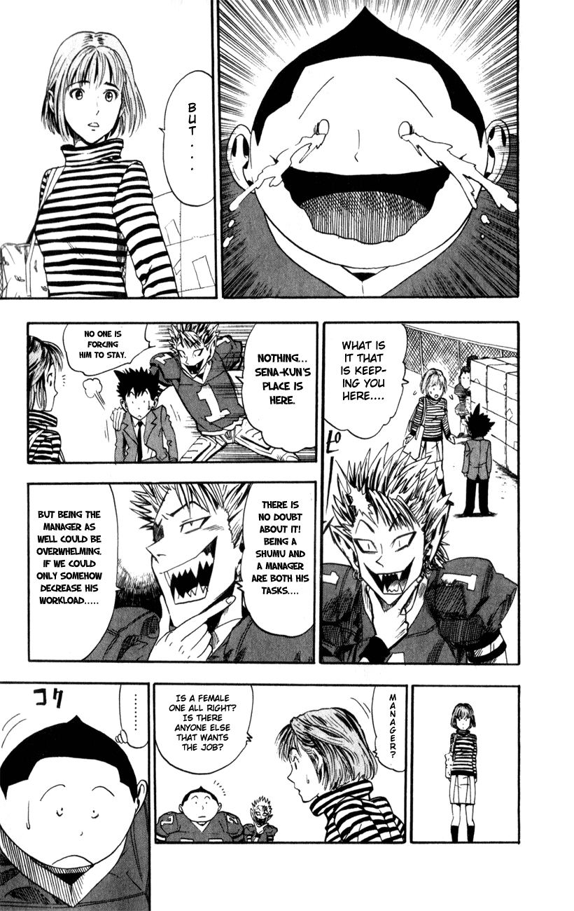 Eyeshield 21 Chapter 8 page 9 - Chapter 8: That Hand Won't Stop Me