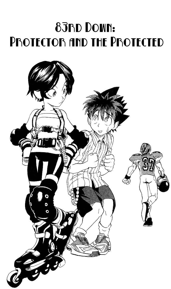Eyeshield 21 Chapter 83 page 1 - Chapter 83: Protector and the Protected