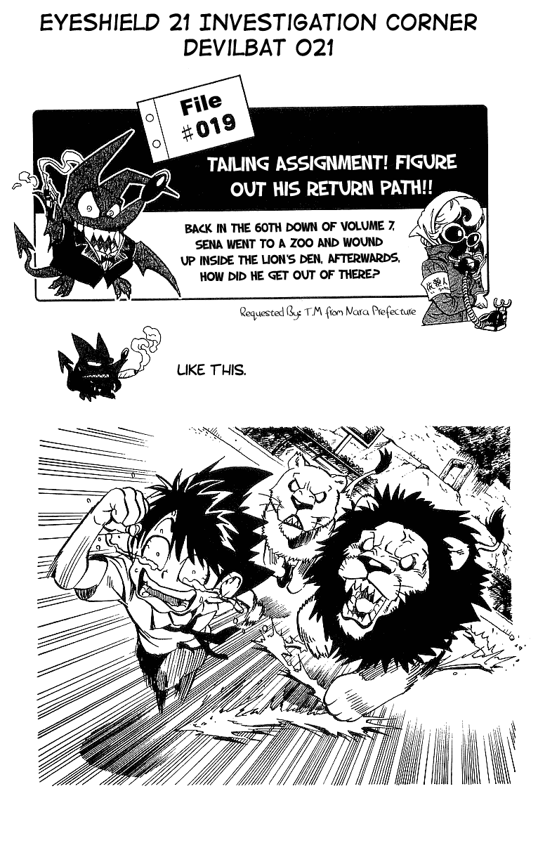 Eyeshield 21 Chapter 83 page 19 - Chapter 83: Protector and the Protected