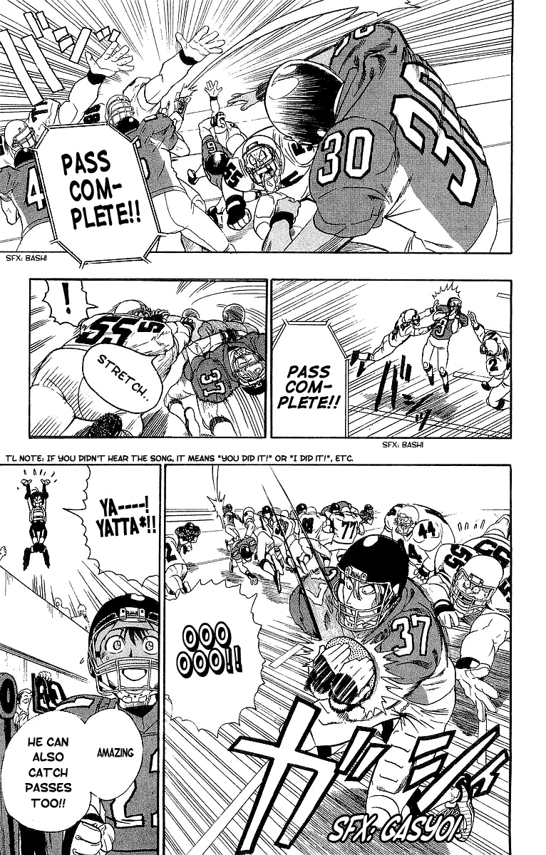 Eyeshield 21 Chapter 84 page 6 - Chapter 84: Ghost Movement