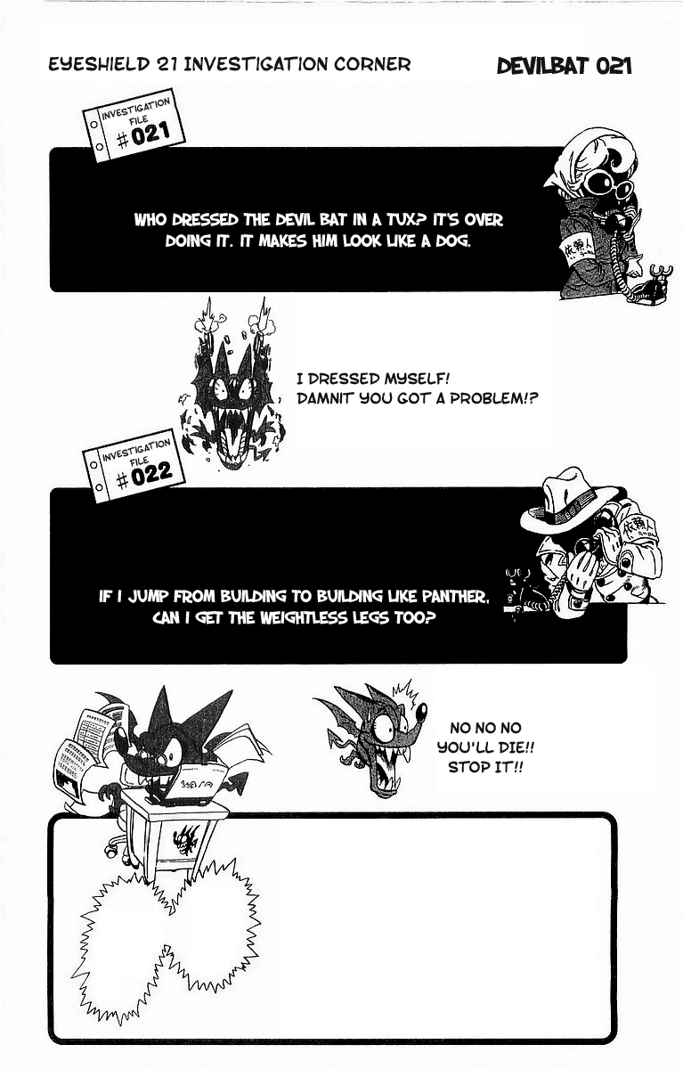 Eyeshield 21 Chapter 86 page 20 - Chapter 86: Is there a Loser in the House