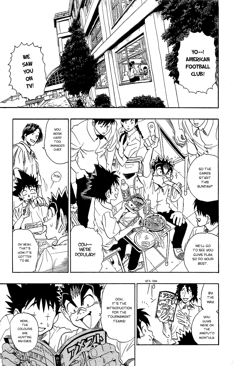 Eyeshield 21 Chapter 89 page 11 - Chapter 89: Desicive Battle is on Sunday