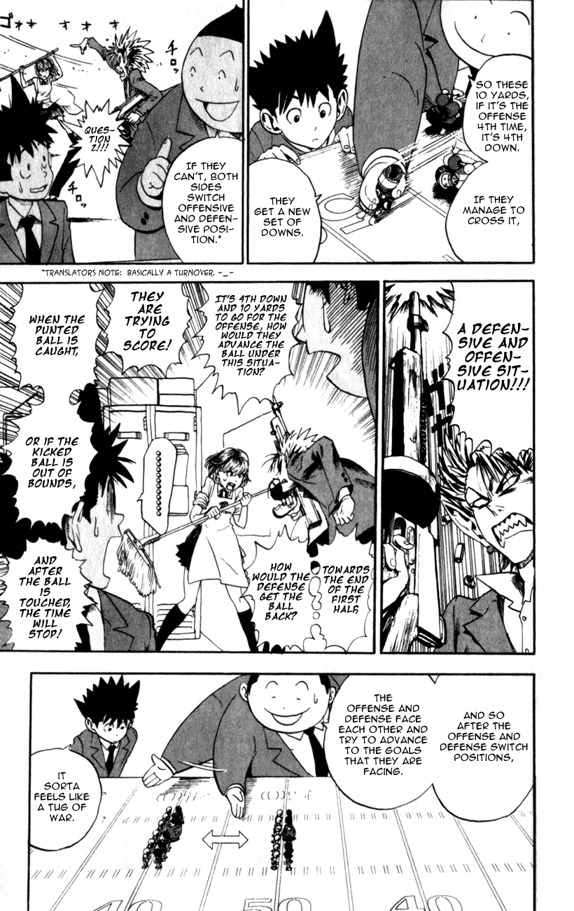 Eyeshield 21 Chapter 9 page 11 - Chapter 9: World's Power