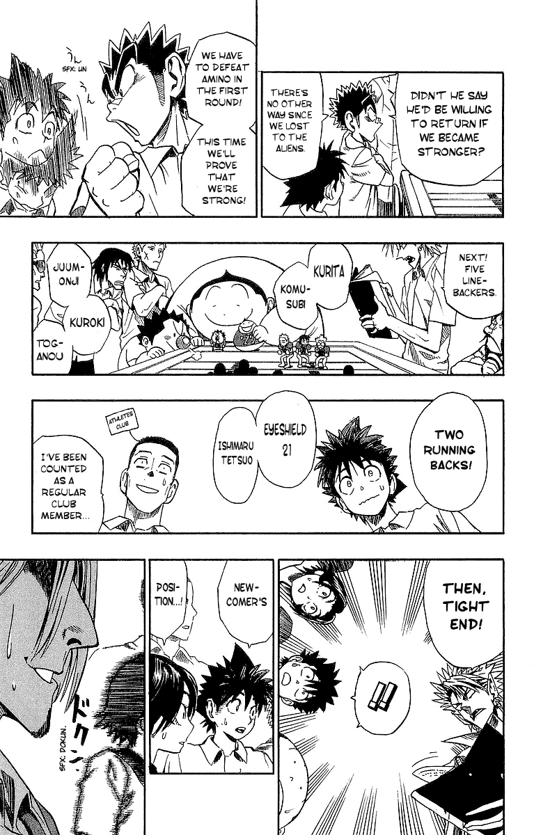 Eyeshield 21 Chapter 90 page 8 - Chapter 90: The Athlete who was to Late