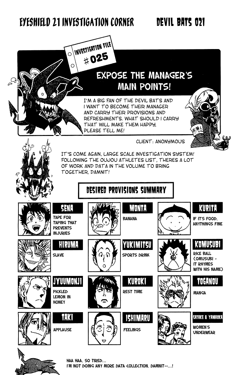Eyeshield 21 Chapter 93 page 19 - Chapter 93: Bonds of Oath