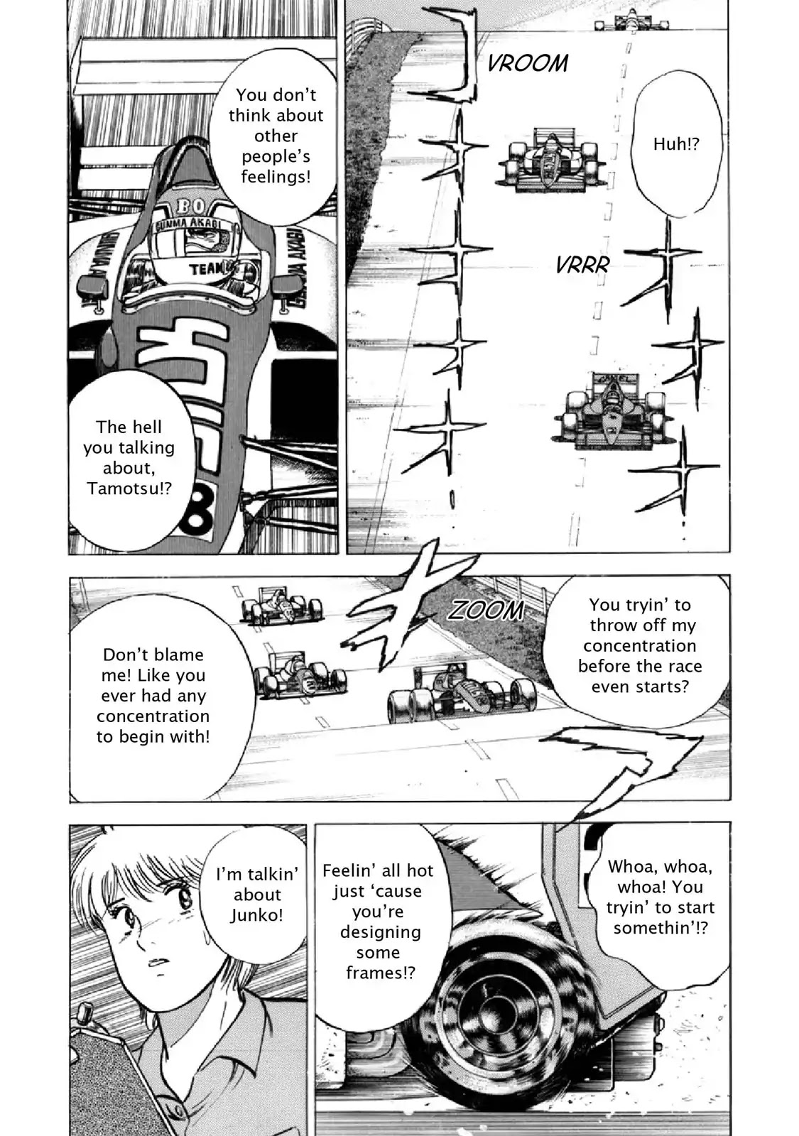 F (Noboru Rokuda) Chapter 22.5 page 2 - Vol.22 Chapter 5: Glory at Le Mans