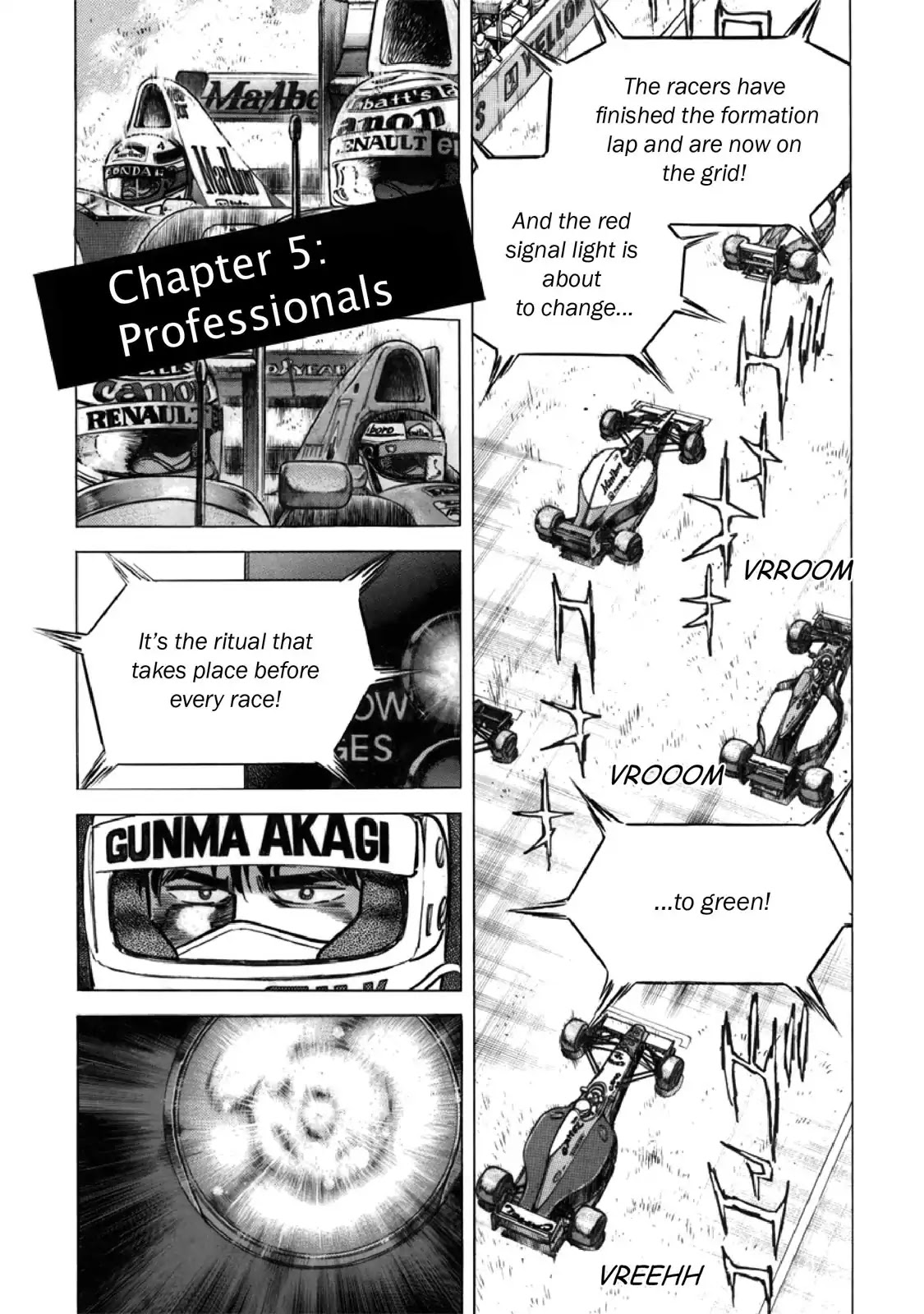 F (Noboru Rokuda) Chapter 27.5 page 1 - Vol.27 Chapter 5: Professionals