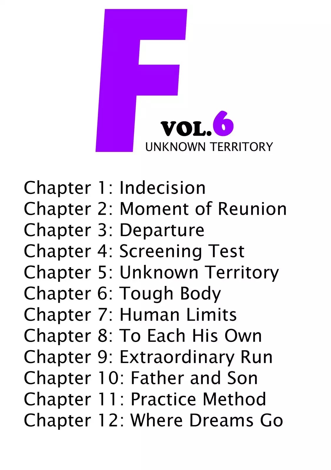 F (Noboru Rokuda) Chapter 6.1 page 4 - Vol.6 Chapter 1: Indecision