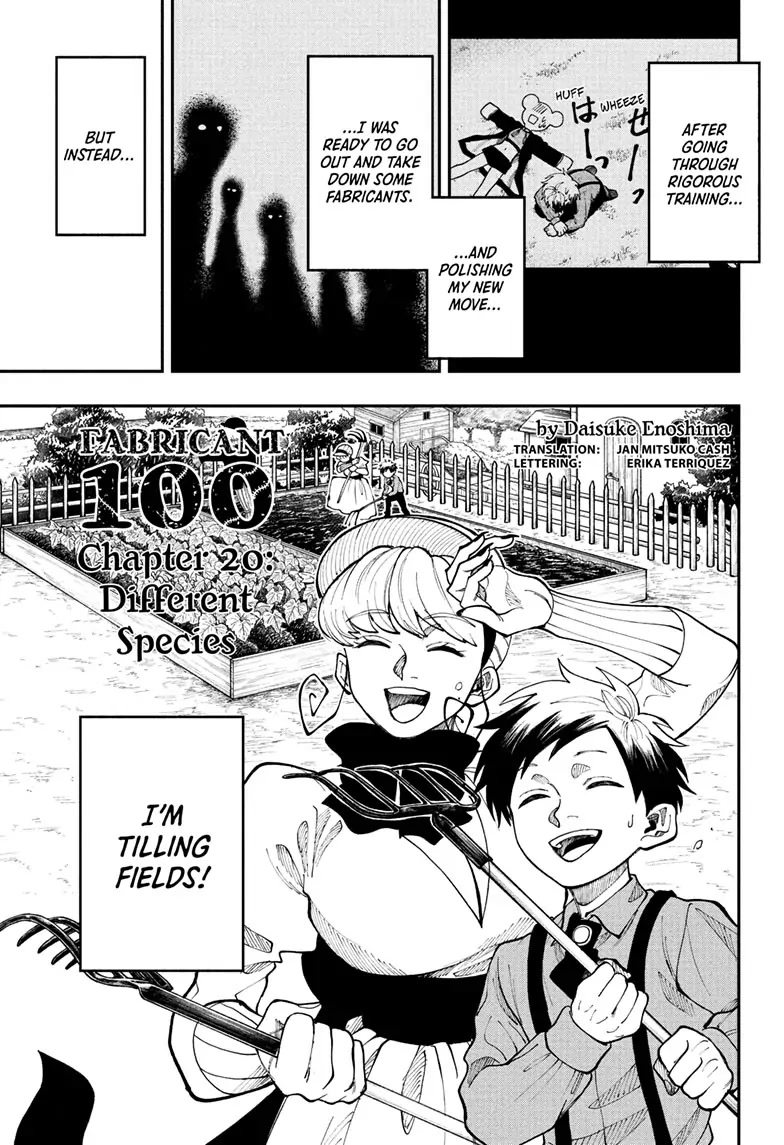 Fabricant 100 Chapter 20 page 1 - Chapter 20