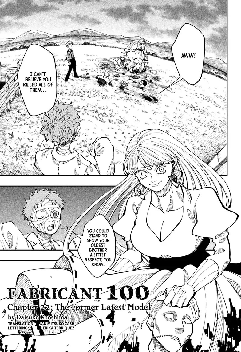 Fabricant 100 Chapter 22 page 1 - Chapter 22