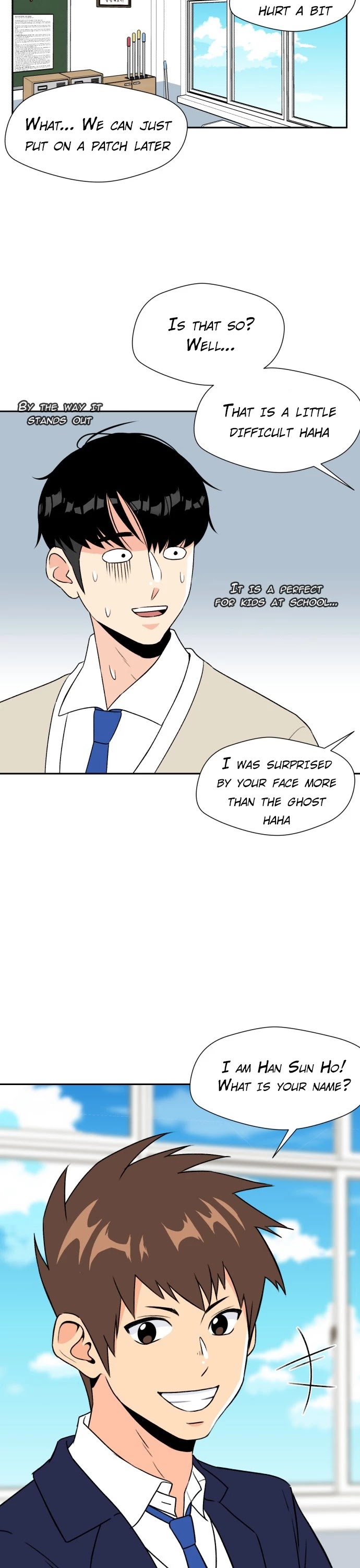 Face Genius Chapter 5 page 17 - Chapter 5: New friends!?