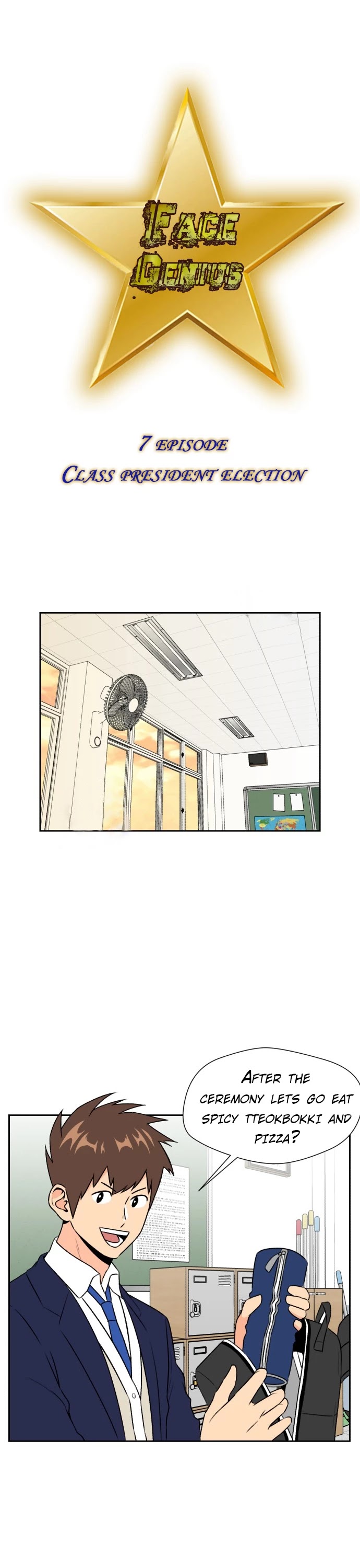Face Genius Chapter 7 page 12 - Chapter 7: Class president election