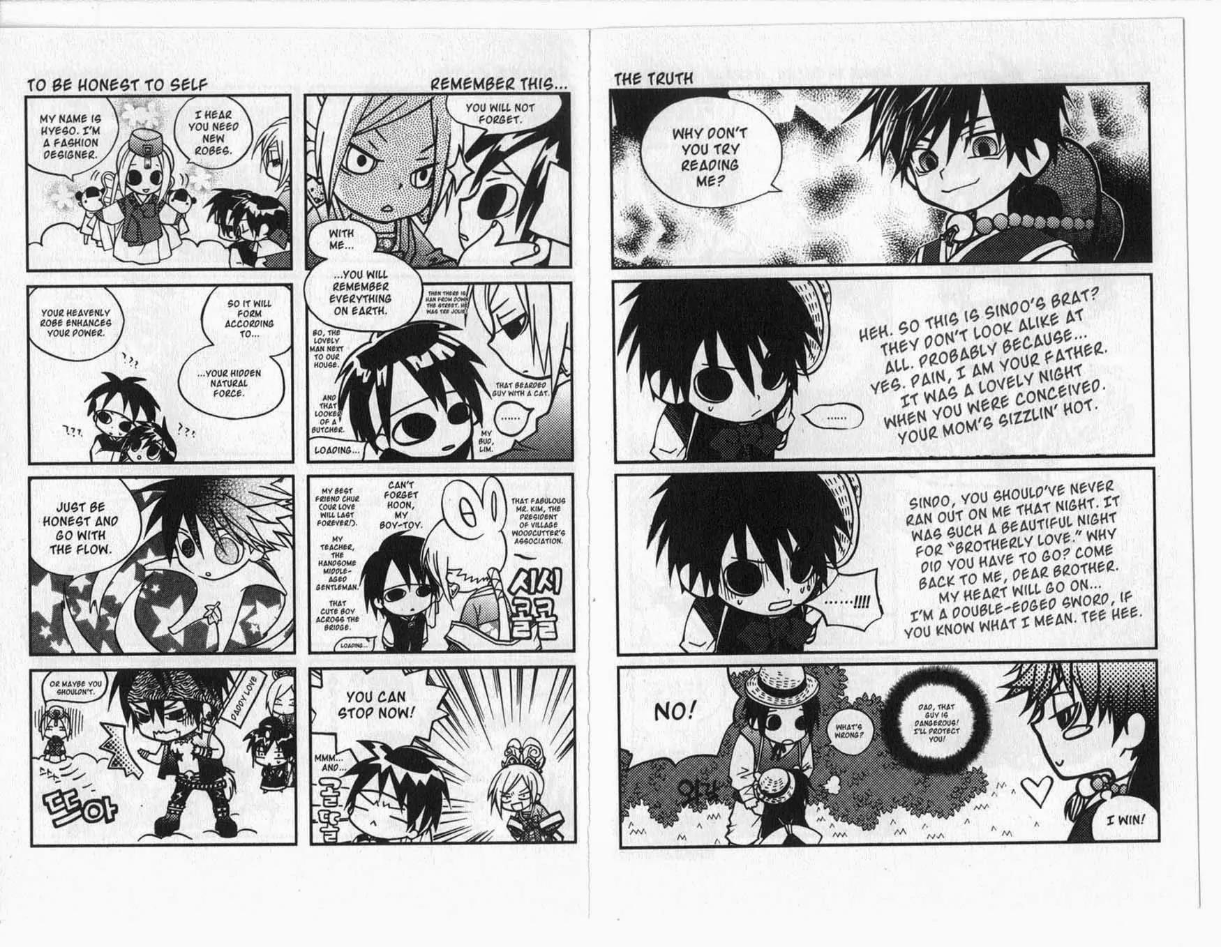 Faerie's Landing Chapter 106.5 page 5 - Vol.17. [Special 4cut Theater] Their Itty-Bitty Stories