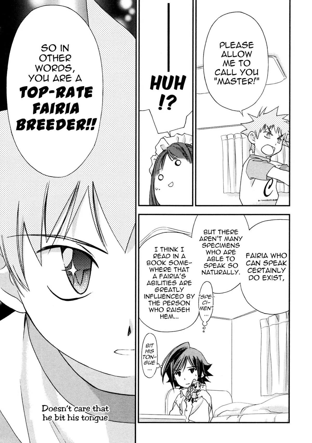 Fairial Garden Chapter 7 page 5 - Chapter 7: Friendly Handshake