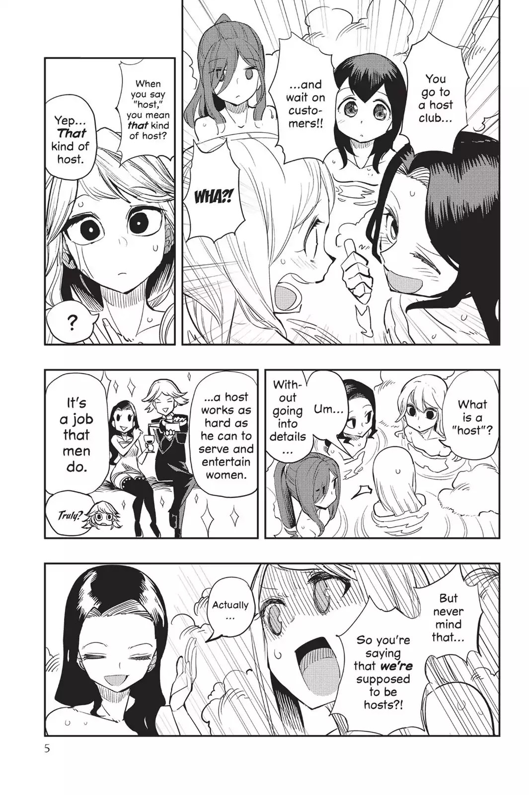 Fairy Girls Chapter 11 page 6 - Chapter 11: The Whereabouts of Great Service
