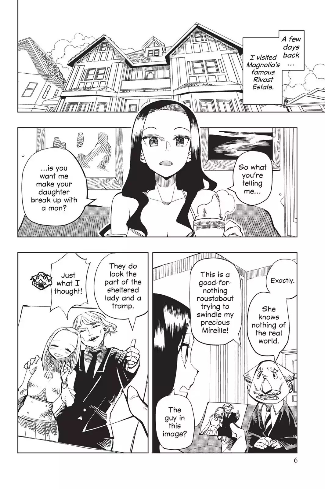 Fairy Girls Chapter 11 page 7 - Chapter 11: The Whereabouts of Great Service